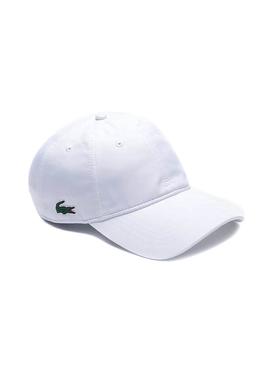 Gorra Lacoste Sport Tafetán Blanco para Hombre