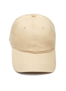 Gorra Lacoste Sarga Beige para Hombre