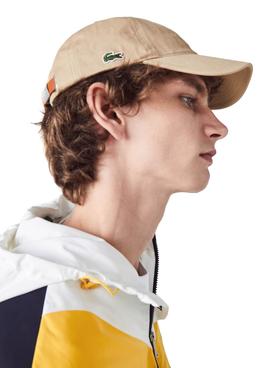 Gorra Lacoste Sarga Beige para Hombre