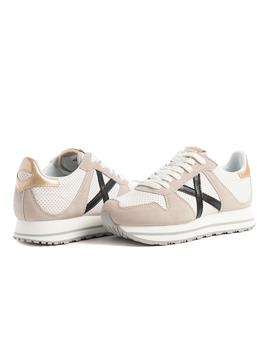 Zapatillas Munich Massana Sky 142 Blanco Mujer