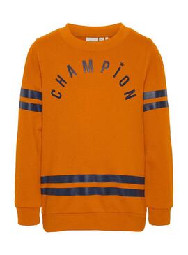 Sudadera Name It Champion Naranja