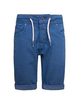 Bermuda Pepe Jeans Joe Azul para Niño 