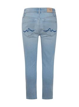 Pantalón Pepe Jeans Pixlette Azul Claro para Niña