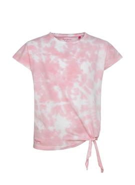 Camiseta Pepe Jeans Cloe Rosa para Niña