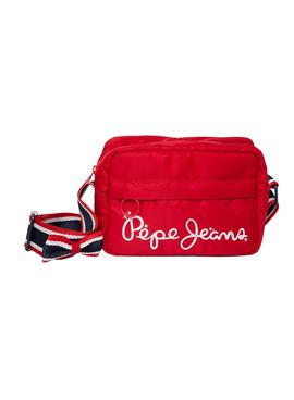 Bandolera Pepe Jeans Jade Rojo para Niña