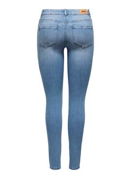 Pantalón Only Wauw Life Azul para Mujer