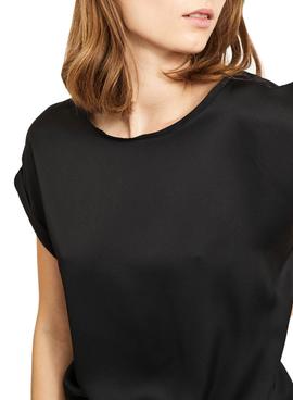 Camiseta Vila Viellette Negro para Mujer