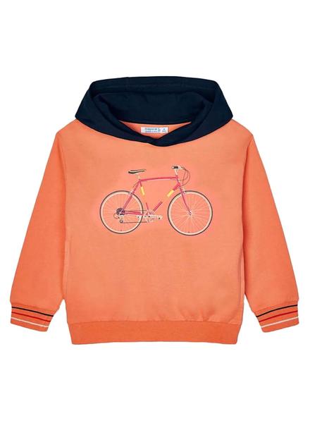 Sudadera sales naranja niño