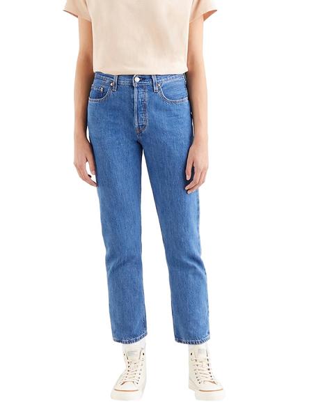 Pantalon Vaquero Levis 501 Crop para Mujer