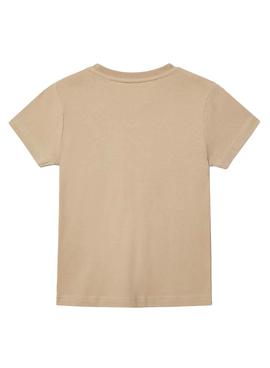 Camiseta Mayoral Peces Marrón para Niño