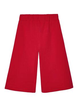 Pantalón Mayoral Culotte Rojo Amapola para Niña