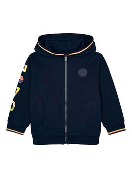 Chaqueta Mayoral Canguro Capucha Azul Marino Niño