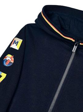 Chaqueta Mayoral Canguro Capucha Azul Marino Niño