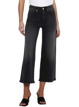 Pantalón Vaquero Only Madison Life Negro Mujer