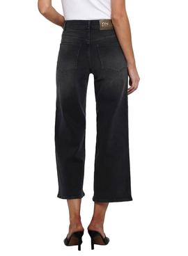 Pantalón Vaquero Only Madison Life Negro Mujer