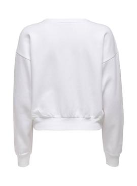 Sudadera Only Disney Life Blanco para Mujer