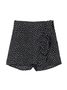 Falda Pantalón Mayoral Volante Negro para Niña