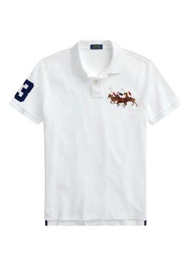 Polo Polo Ralph Lauren Triple Caballo Blanco 