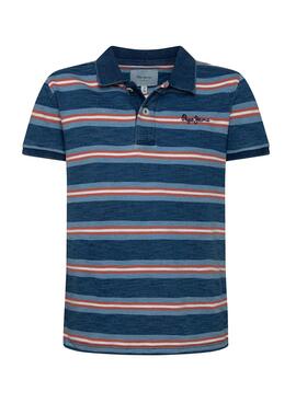 Polo Pepe Jeans Damian Azul para Niño