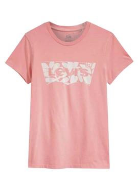 Camiseta Levis The Perfect Tee Batwing Rosa Mujer