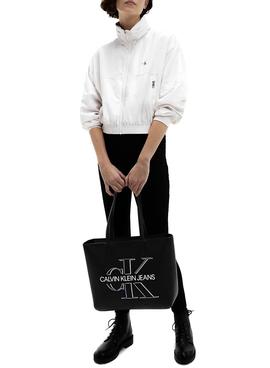 Bolso Calvin Klein Shopper 29 Glow Negro Mujer