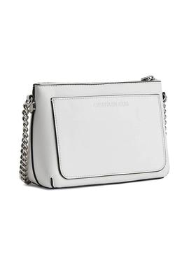 Bolso Calvin Klein Camera Pouch Blanco Mujer