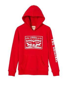 Sudadera Levis HORSWEAT Rojo