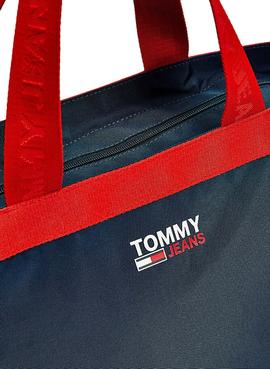 Bolso Tommy Jeans Campus Tote Azul Marino Mujer