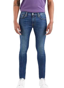 Pantalón Vaquero Levis Skinny Taper Wagon Azul