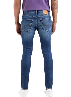 Pantalón Vaquero Levis Skinny Taper Wagon Azul