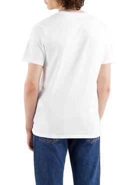 Camiseta Levis Graphic Marshmallow Blanco Hombre