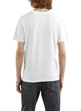 Camiseta Levis Graphic Crewneck Tee Blanco Hombre
