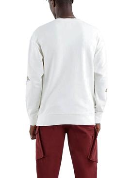 Sudadera Levis Standard Crew Blanco para Hombre