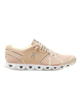 Zapatillas On Running Cloud Sand Pearl Rosa Mujer