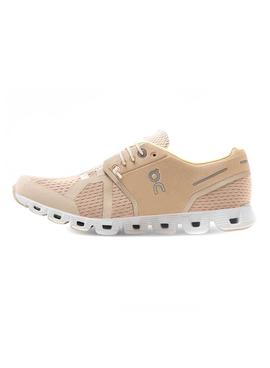 Zapatillas On Running Cloud Sand Pearl Rosa Mujer