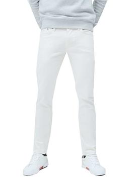 Pantalón Vaquero Pepe Jeans Stanley Blanco Hombre