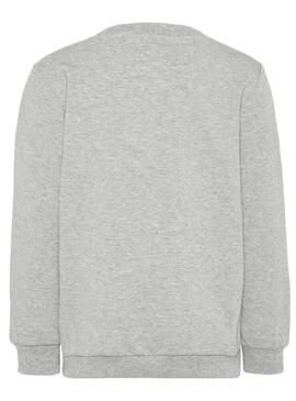 Sudadera Name It Monstruo Gris