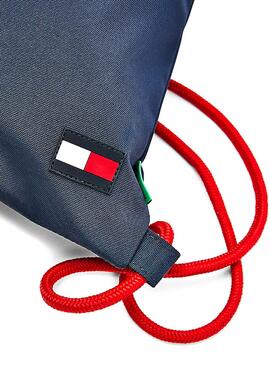 Mochila Tommy Hilfiger Core Drawstring Azul Marino