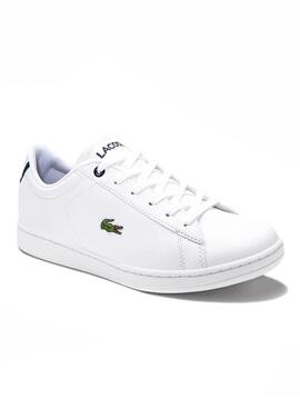 Zapatilla Lacoste Carnaby Blanco Azul