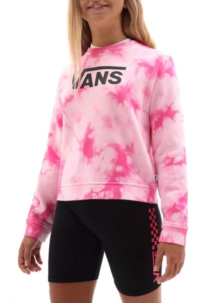 Sudadera Hypno Crew Rosa para Niña