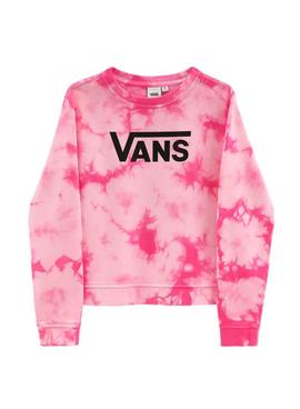 Sudadera Vans Hypno Crew Rosa para Niña