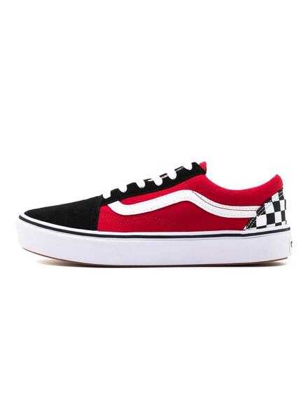 Ceder zona Personas con discapacidad auditiva Zapatillas Vans Comfycush Old Skool Rojo