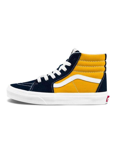 Vans Sk8-Hi Azul Marino Amarillo