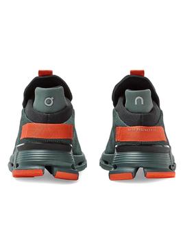 Zapatillas On Running Cloudnova Juniper Orange Mujer