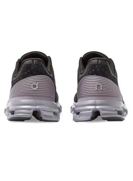 Zapatillas On Running Cloudstratus Black Lilac 