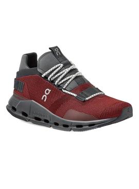 Zapatillas On Running Cloudnova Ox Black Hombre