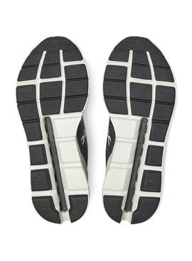 Zapatillas On Running Cloudstratus Black Mineral Hombre