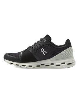 Zapatillas On Running Cloudstratus Black Mineral Hombre
