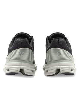 Zapatillas On Running Cloudstratus Black Mineral Hombre