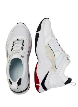 Zapatillas Tommy Hilfiger Fashion Wedge Blanco